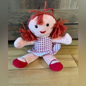 Vintage 1999 Rudolph the Red Nosed Reindeer Misfit dolly toy bean filled plush